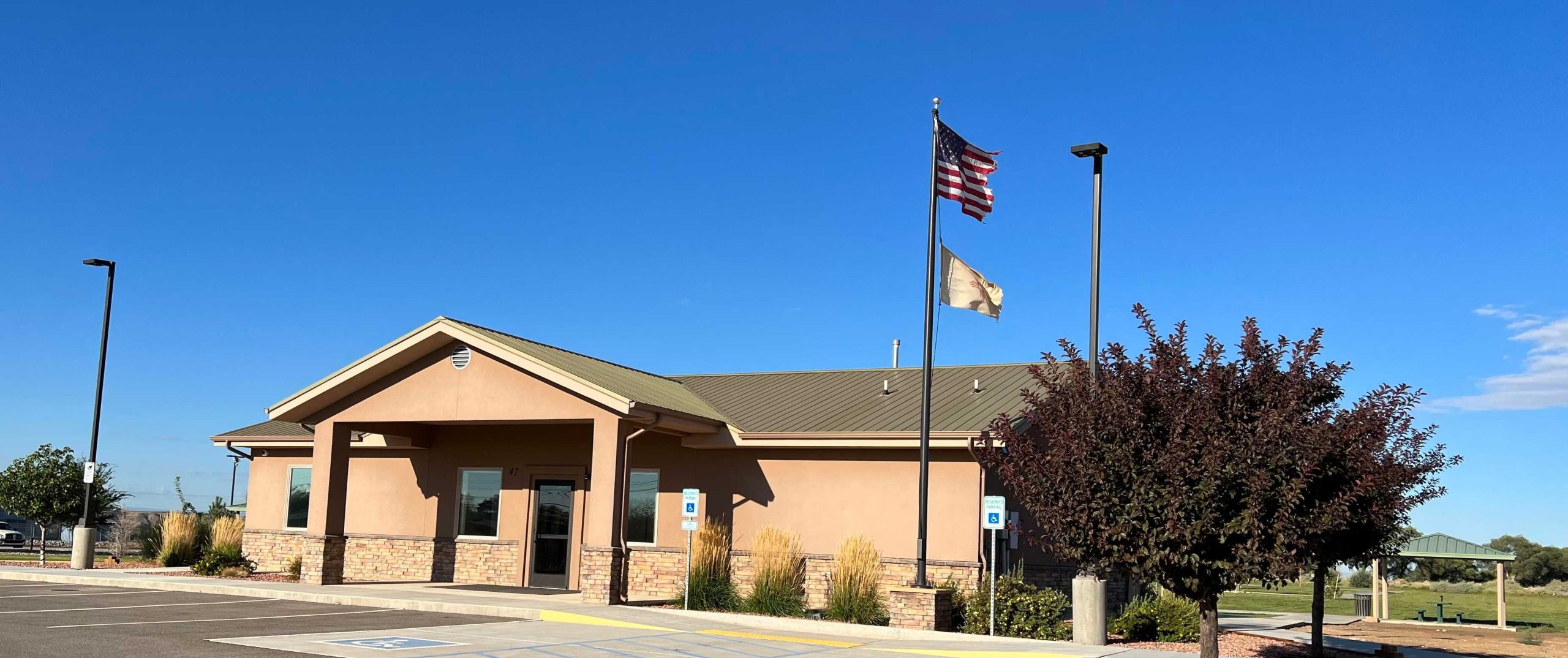 Town hall for the town of Kirtland, New Mexico